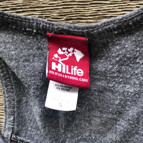Hawaii Life Racerback Tank, Gray, Size Small - Picture 3 of 5
